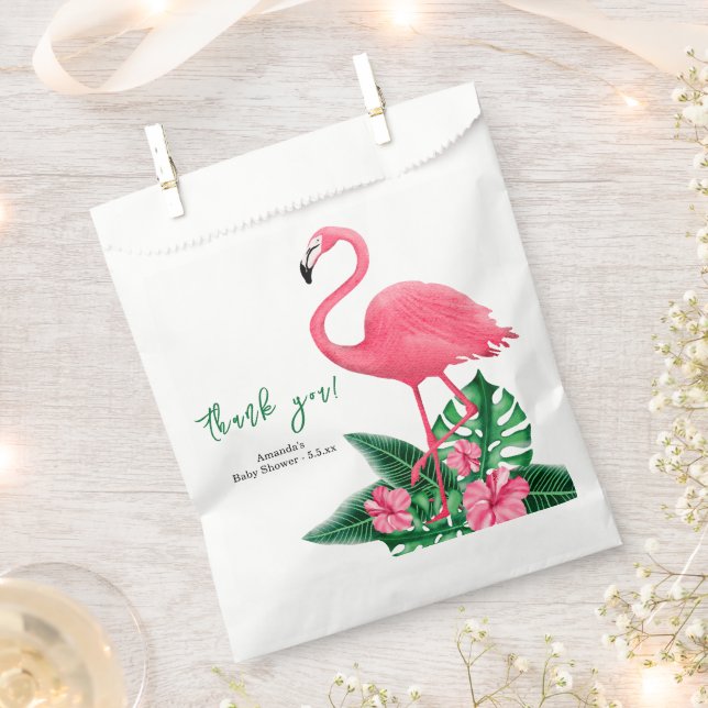 Sacolinha Chá de fraldas Aloha Obrigado (Cortado)