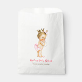 Sacolinha Chá de fraldas da Princesa Loura / Bolsas de Favor