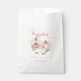 Sacolinha Chá de fraldas de Abóbora Rosa Moderno