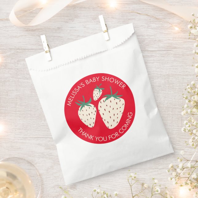 Sacolinha Chá de fraldas de amoreira branca de morango branc (Cortado)