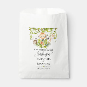 Sacolinha Chá de fraldas de Animais do Jardim Zoológico Se