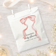 Chá de fraldas de Arco Elegante Moderno Rosa