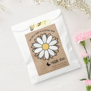 Sacolinha Chá de fraldas de Artesanato Minimalista da Daisy