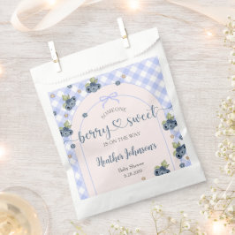 Sacolinha Chá de fraldas de Bebê- Blueberry Berry