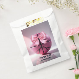 Sacolinha Chá de fraldas de Bola de Arco de Fita de Basquete