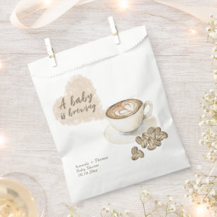 Sacolinha Chá de fraldas de café