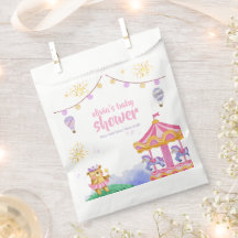 Chá de fraldas de Carrossel de Balão de Ar Quente 