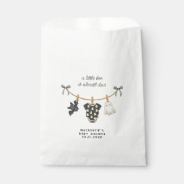 Sacolinha Chá de fraldas de Dia das Bruxas do Pequeno Boo Cl