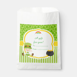 Sacolinha Chá de fraldas de Dia de São Patrício Irish Holida