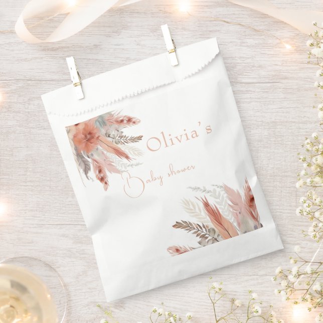 Sacolinha chá de fraldas de erva bohoPampas (Cortado)