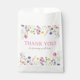 Sacolinha Chá de fraldas de flor selvagem Favorecer Bolsas