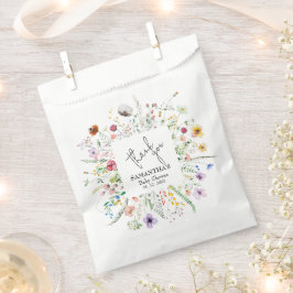 Sacolinha Chá de fraldas de flores silvestres