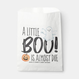 Sacolinha Chá de fraldas de Halloween do Boo Ghost Jack O'La