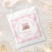 Chá de fraldas de Menina Cultivada Localmente