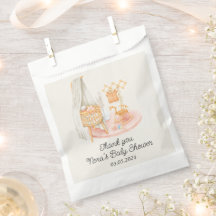 Chá de fraldas de Menina Minimalista Boho