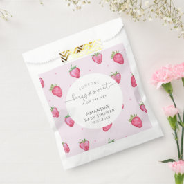 Sacolinha Chá de fraldas de morango Berry Sweet