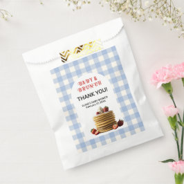 Sacolinha Chá de fraldas de Panquecas de Morango Azul de Beb