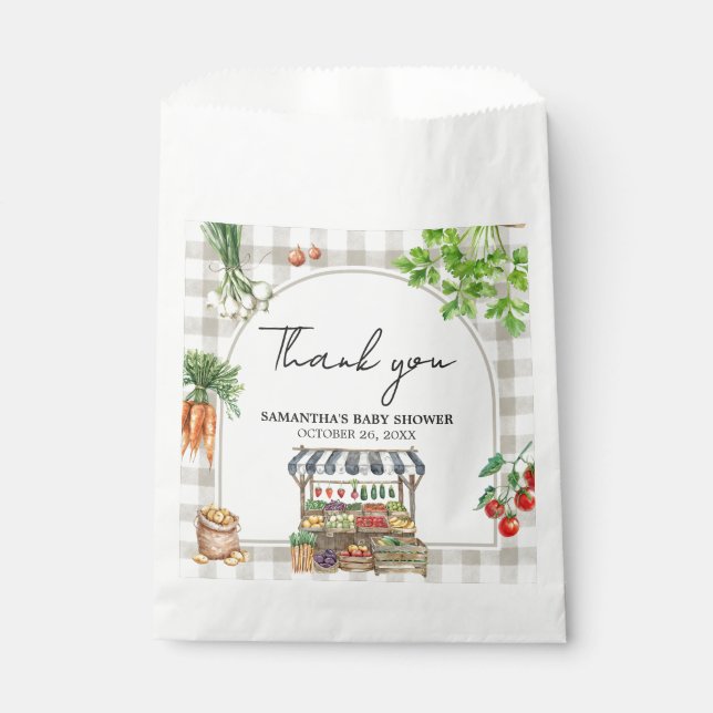 Sacolinha Chá de fraldas De Produção Local (Frente)