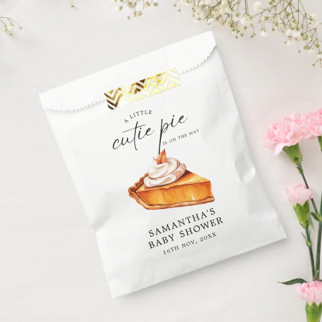 Sacolinha Chá de fraldas de queda de abóbora (Selado)