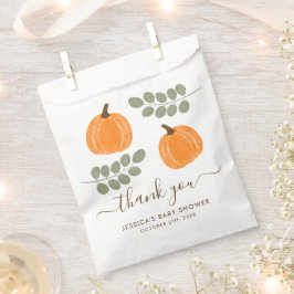 Sacolinha Chá de fraldas de Queda de Eucalyptus Pumpkin