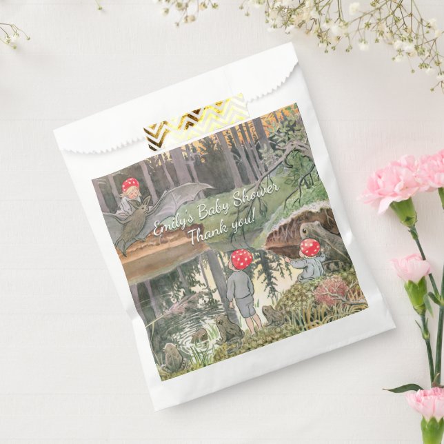 Sacolinha Chá de fraldas de Sapo do Cogumelo (Selado)