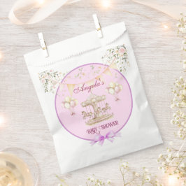 Sacolinha Chá de fraldas De Sonhos De Púrpura — Bolsas Favor