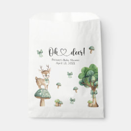 Sacolinha Chá de fraldas de veados de madeira