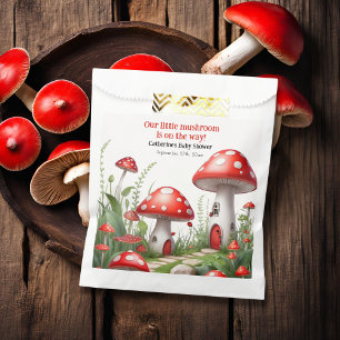 Sacolinha Chá de fraldas de Woodland Red Mushroom Fungi