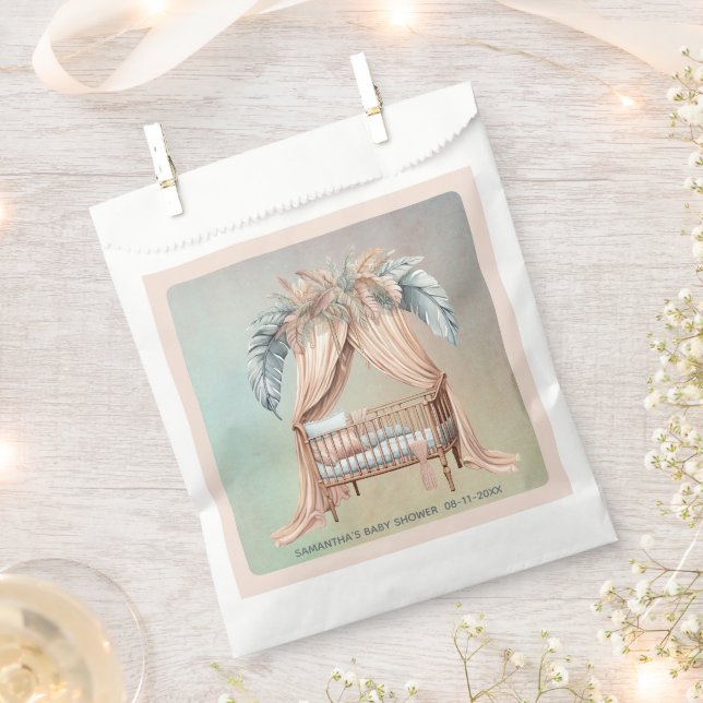 Sacolinha Chá de fraldas do Baby Boho (Cortado)