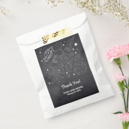 Sacolinha Chá de fraldas do Explorador de Espaço Pequeno do