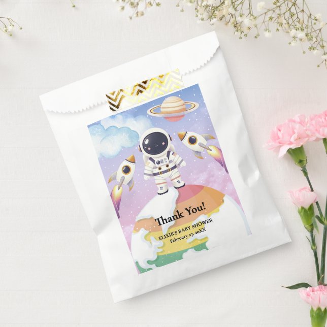 Sacolinha Chá de fraldas do Explorador Pequeno do Espaço em  (Selado)