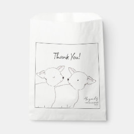 Sacolinha Chá de fraldas dos Gêmeos da Lâmpada