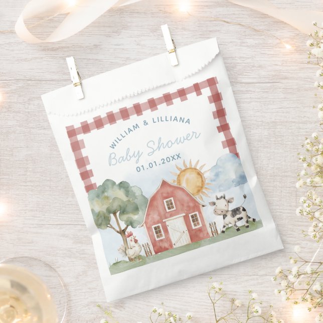 Sacolinha Chá de fraldas fazenda Obrigado (Cortado)