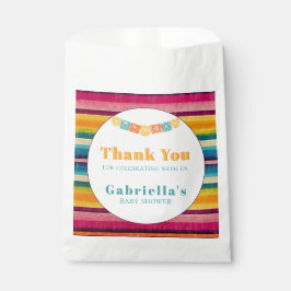 Sacolinha Chá de fraldas Fiesta Mexicano Obrigado