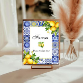 Sacolinha Chá de fraldas Italiano da Costa Amalfi