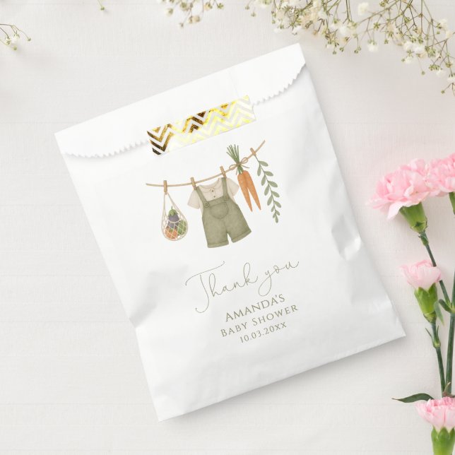 Sacolinha Chá de fraldas Neutro de Gênero Cultivado Localmen (Selado)