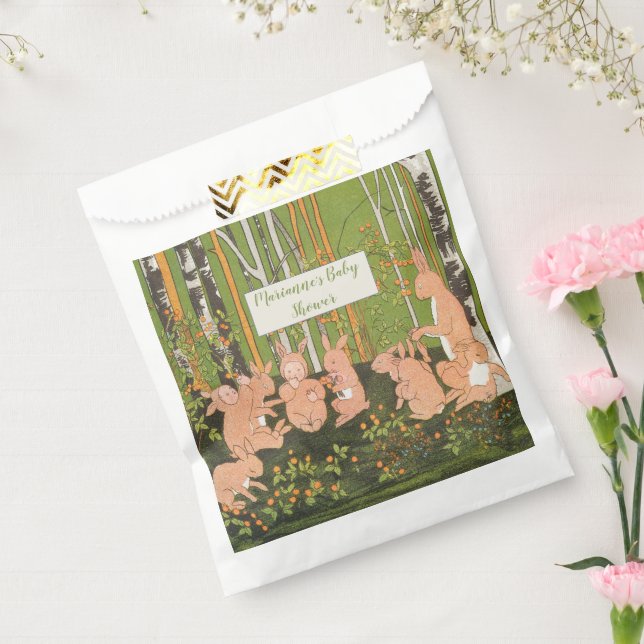 Sacolinha Chá de fraldas para Crianças Bonitas Vintage (Selado)