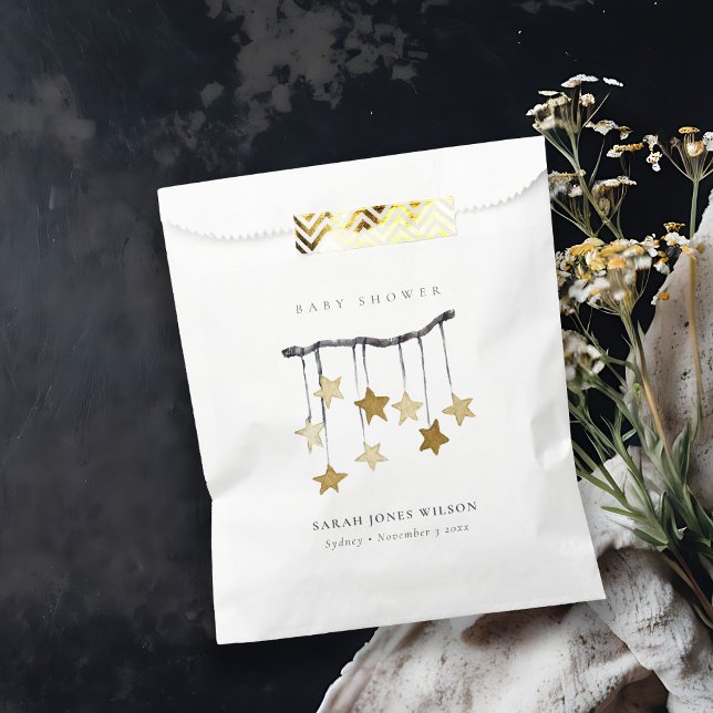 Sacolinha Chá de fraldas para portáteis verde simples amarel (Criador carregado)