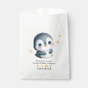 Sacolinha Chá de fraldas Pinguim Cujo
