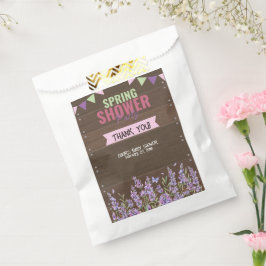 Sacolinha Chá de fraldas Russo de Chá Lavanda