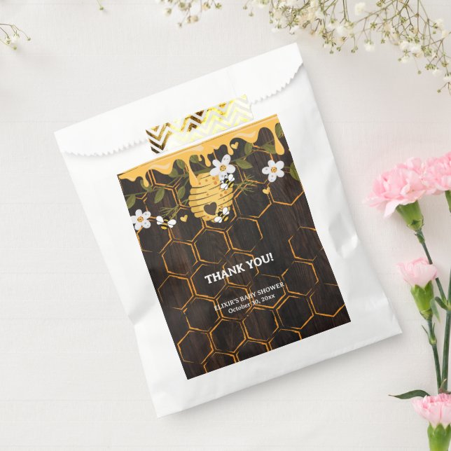 Sacolinha Chá de fraldas Rustic Beehive Honeyabelhas (Selado)