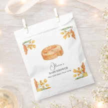 Chá de fraldas Rústico De Pizza De Abóbora