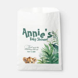 Sacolinha Chá de fraldas Safari Watercolor