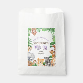 Sacolinha Chá de fraldas Selvagem Colorida Safari Animal