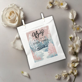 Sacolinha Chá de fraldas Wonderland de inverno da Moderna Wa