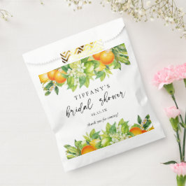 Sacolinha Chá de Noiva de Verão Laranja Limão Cítrico Obriga