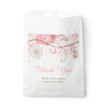 Chá de Noiva Elegante Floral Twist em Rosa