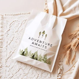 Sacolinha Chá de panela de pinheiro de aquarela russa JENNA