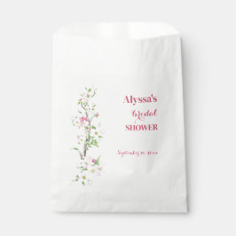 Sacolinha Chá de panela do Flor da Maçã Personalizado