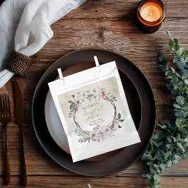 Sacolinha Chá de panela Floral Boho Mudo